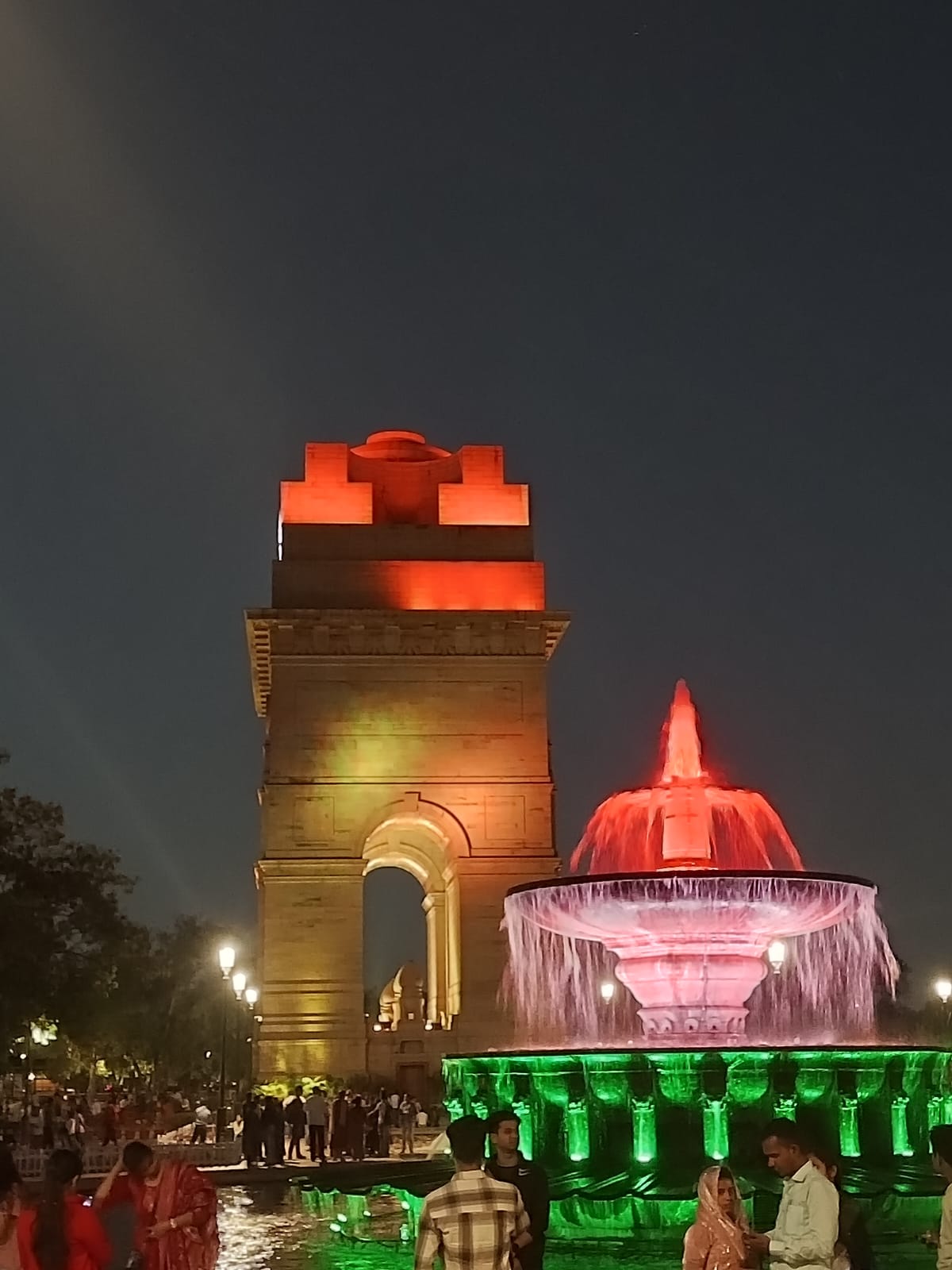 Tricolor Dreams at India Gate